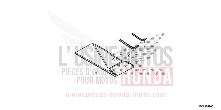 OUTILS de CBR1000RR SP SP1 SP2 MAT PEARL MORION BLACK (NHC33) 2022